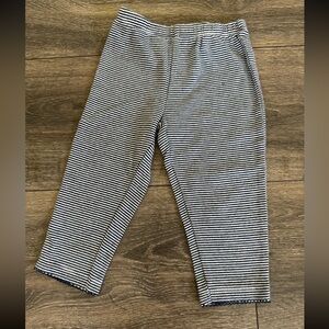 navy striped 12m girls pants